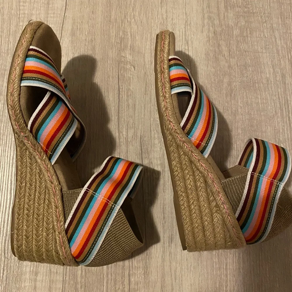 Impo Nayeli stretch wedge sandals